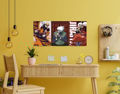 "THE LEGENDS OF NARUTO: ANIME"- Shiny & Sturdy Metallic Poster Art That Pops & Sticks-A3