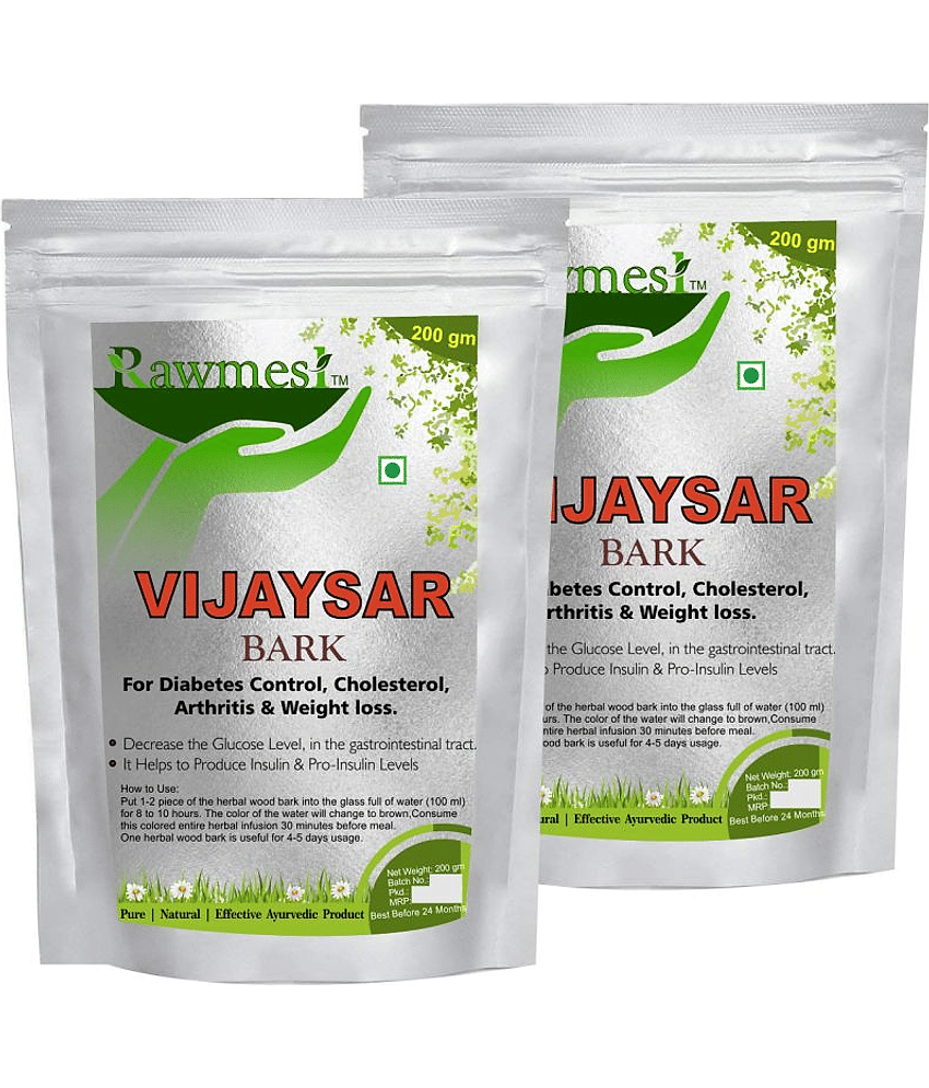 Rawmest Vijaysar Wood Bark 400 Gm