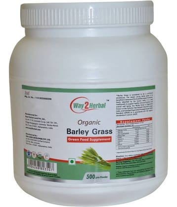 Way2Herbal Barley  Grass Powder 500 gm