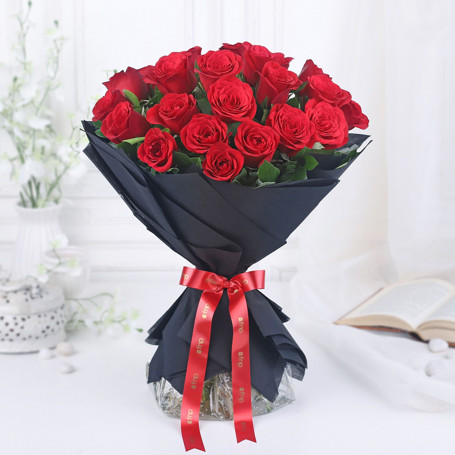 Love Forever Red Rose Bouquet
