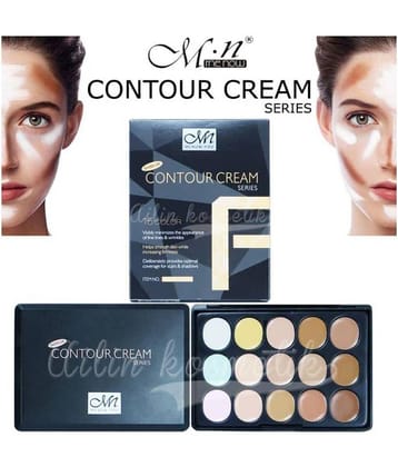 MN 15 Muti-Shade  Professional Cream Concealer For Face 12 gm