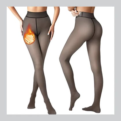 Decent Thermal Thick Pantyhose Leggings-Free Size