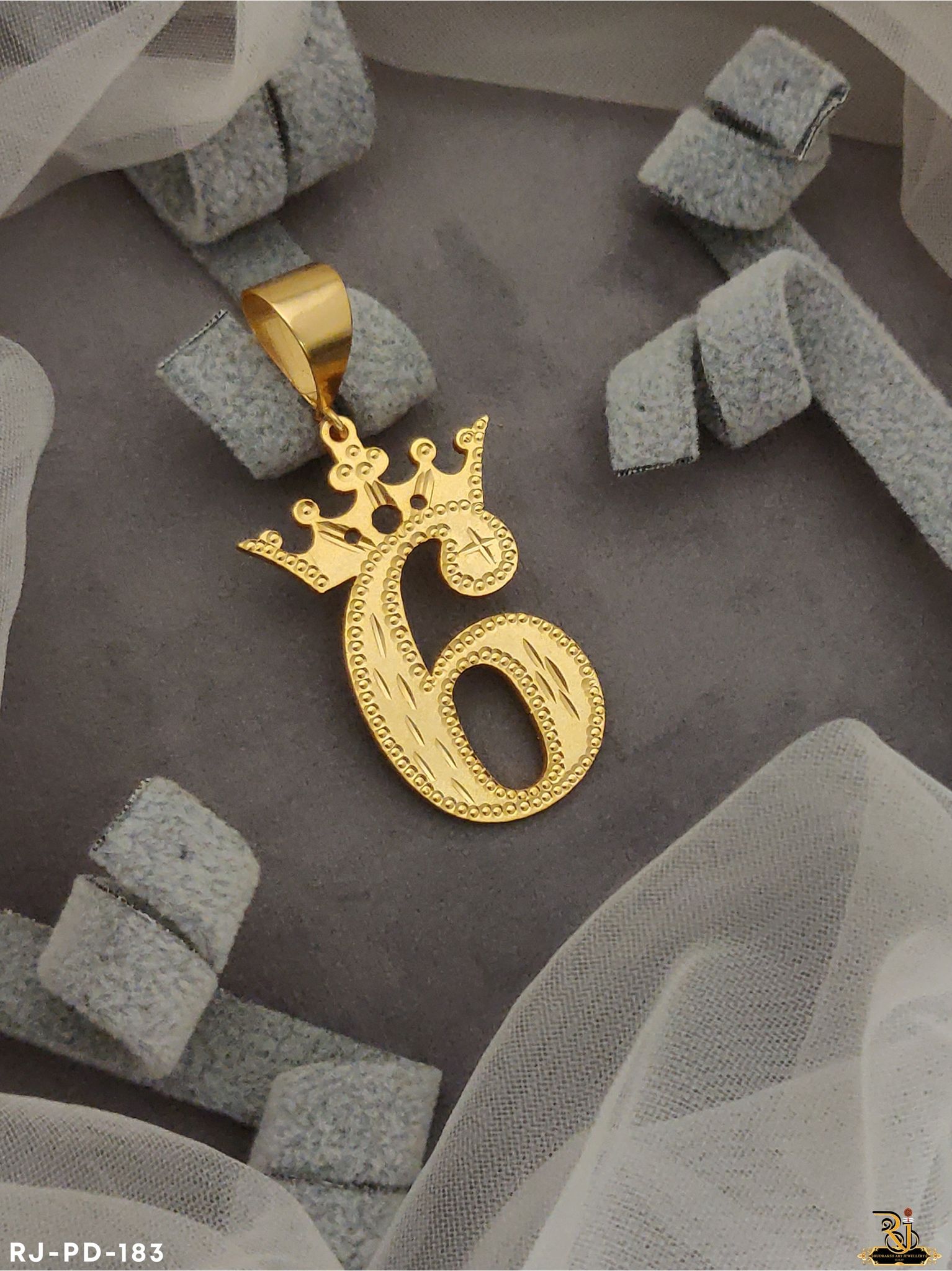 Six Number Logo Men’s Fashion New Looking Pendant PD-183