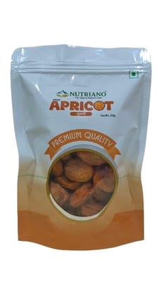 Nutriano Ladakh Apricots Khurbani Naturally Sun Dried Sweet and Soft Rich in Fiber and Antioxidants Tasty Dry Fruit Snack for Snacking Baking and Cooking Fresh Quality-1000g (250g Pack of 4)