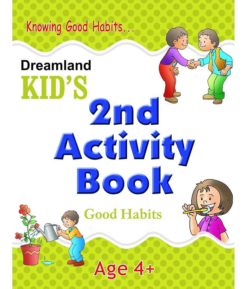 Kid's 2nd Activity Book - Good Habit - Interactive & Activity  Book