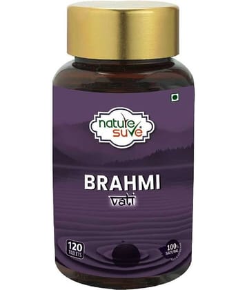 Nature Sure Brahmi Vati 120 Buddhiwardhak Tablet 1 No.S Pack of 1