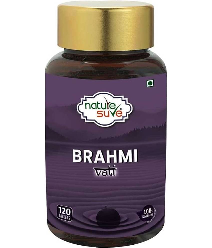 Nature Sure Brahmi Vati 120 Buddhiwardhak Tablet 1 No.S Pack of 1