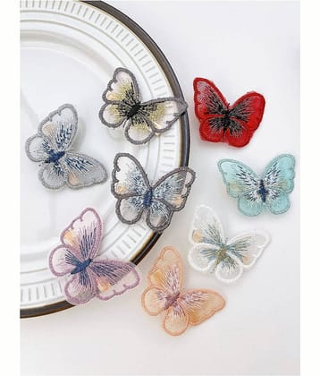 Rhosyn Multi Women's Hair Clip ( Pack of 8 )