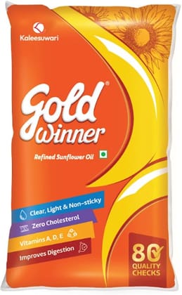 Gold Winner Refined Sunflower Oil 15 L