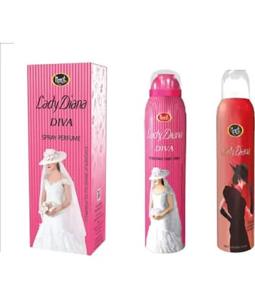 MONET LADY DIANA DIVA perfume 1,LADY DYNA DINA DEODORANT 150 ML 1 ,LADY DYNA DEO 150 ML 1,PACK OF 3.