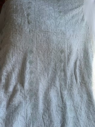 Viscose Length with Dupatta - Blue-Blue / Viscose / Free Size