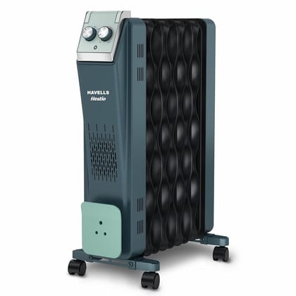 Havells Hestio 9 Wave Fin OFR 2400W Room Heater Havells Hestio 9 Wave Fin OFR 2400W Room Heater - Black