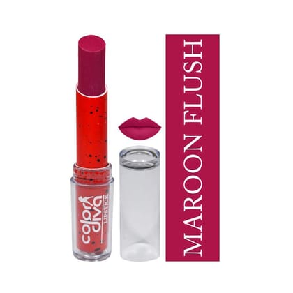 Color Diva Love Collection Lipstick Maroon Flush 4.5 gm
