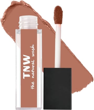 TNW - The Natural Wash Matte Velvet Longtay Liquid Lipstick Mini(07) Berry Much, 1.2Ml