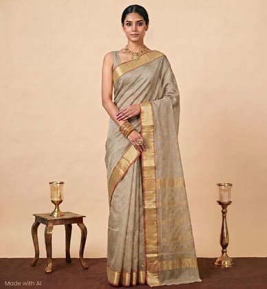 Handloom Chanderi Silk Cotton Saree