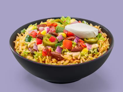Burrito Rice Bowl Regular Veg (aka Mexican Biryani)
