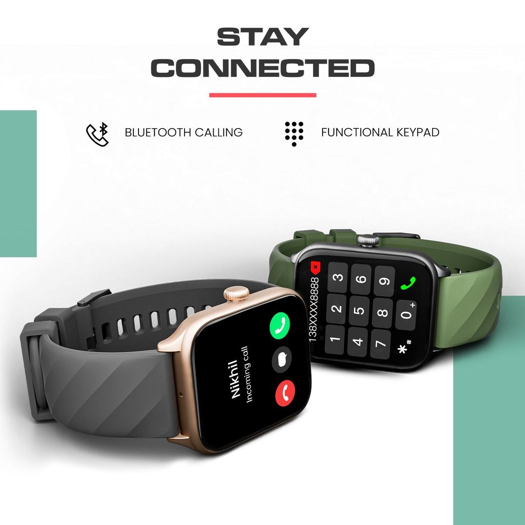 CELLECOR E1 Flex 1.83" (46.48mm) HD Display Smart Watch, 500 Nits, 60Hz Refresh Rate, Bluetooth Calling, AI generated Watch Faces, 100+ Sports Modes, Health Suite, Voice Assistance (Gold Pink)