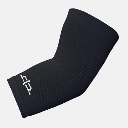 Heelium Bamboo Elbow Compression Sleeve - Pack of 1-Black