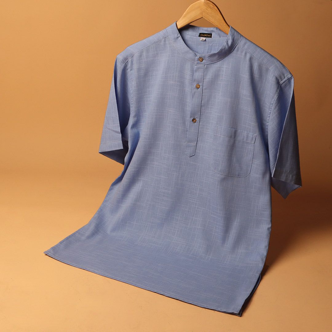 Classic Kurta Shirt #52-XS / Half Sleeve