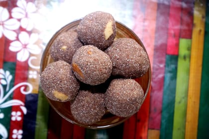 Finger Millet Laddu Healthy Indian Sweet Treat
