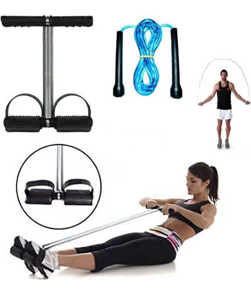Consonantiam Tummy Trimmer Pump Ab Exerciser with Jump Skipping Rope for Men Gym, Women, Weight Loss, Best in Sports, Fitness, Exercise, Workout