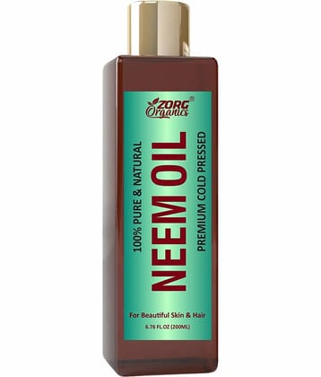 Zorg Organics Anti Dandruff Neem Oil 200 ml ( Pack of 1 )