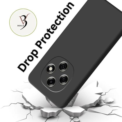 V3Deals Imported Protective Phone Case Compatible for Oppo F31 Pro 5G, Shockproof Design with Raised Camera and Screen Edges, Soft Flexible Silicon Material, Slim Fit with Non-Slip Matte Finish