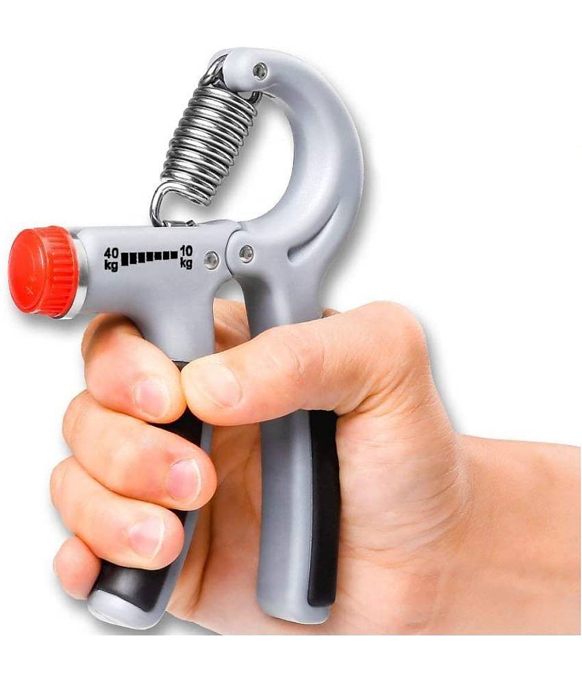 Strauss Adjustable Hand Grip, (Grey/Black)