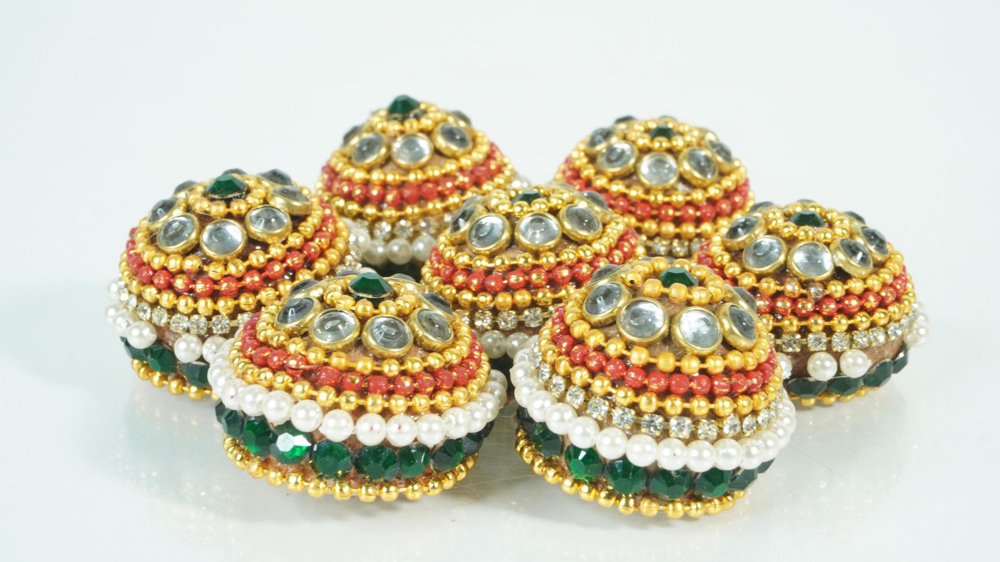 Saptapadi Supari (Decorated Wedding Betel Nuts) 1 Set Each
