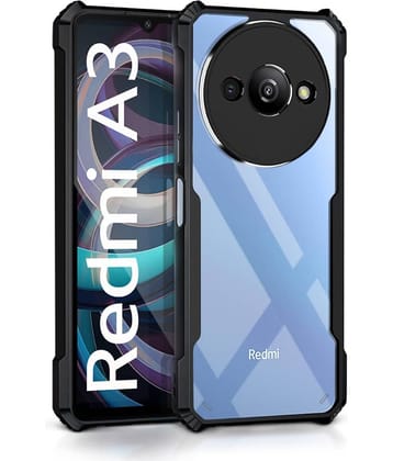 ZAMN Shock Proof Case Compatible For Polycarbonate Redmi A3 ( )