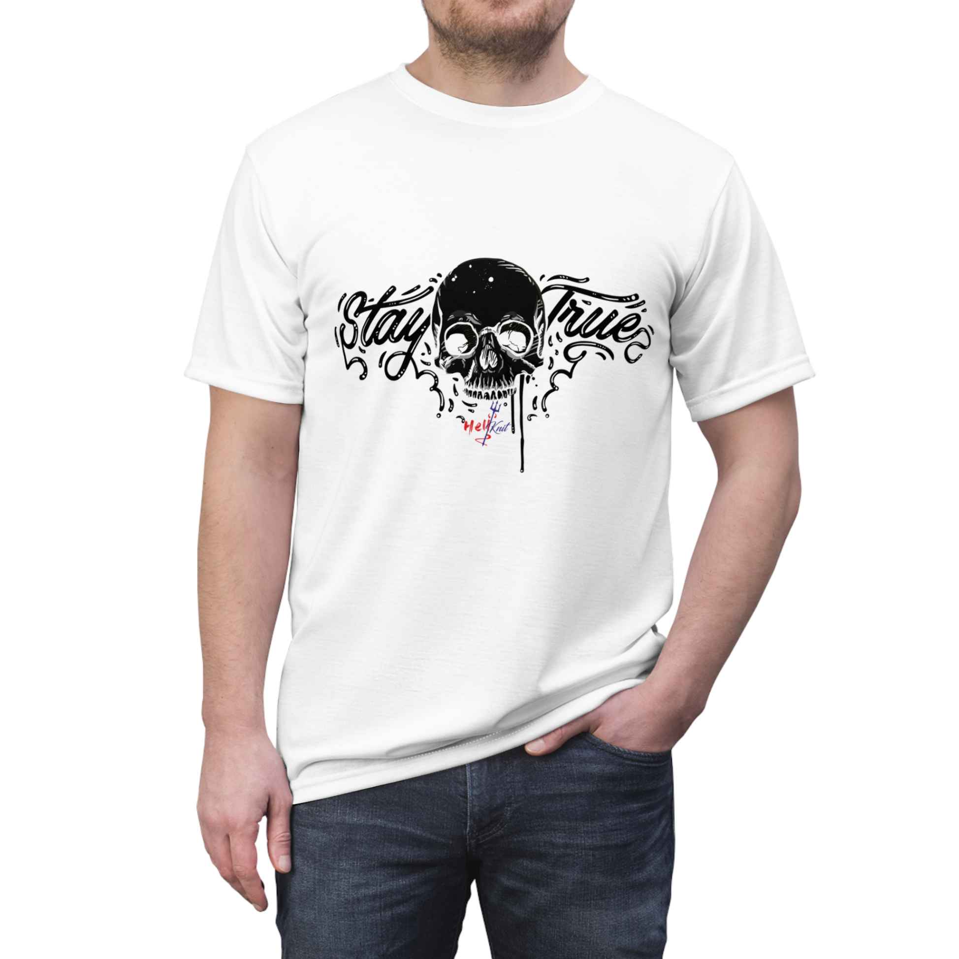Premium Cotton T-Shirts with Bold Graphic DTF Prints (Color-White Size-M)