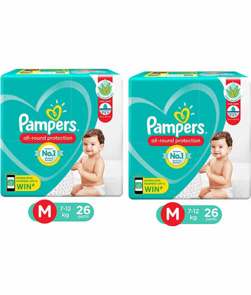 Pamper M Diaper Pants ( More than 50 )