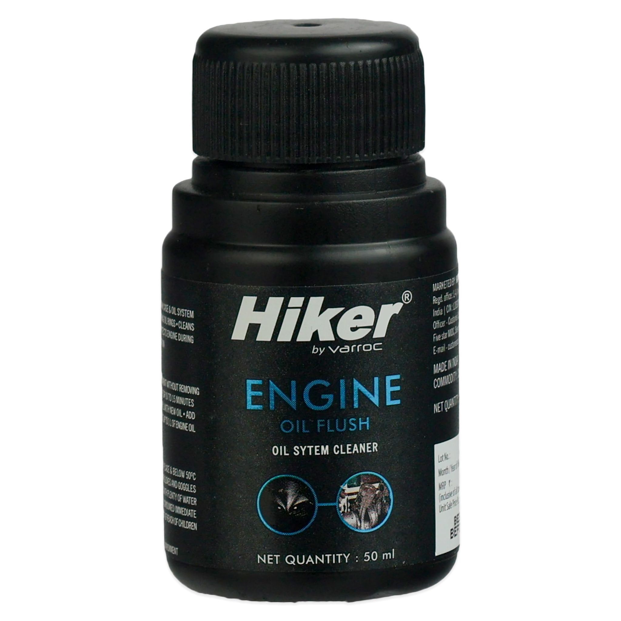 Varroc Engine Oil Flush for All Two Wheelers (50ml) | Cleans Engine Dirt and Maintains The Engine Clean and Safe | Suitable for All Two-Wheelers