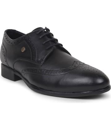 Liberty - Black Men's Brogue Formal Shoes