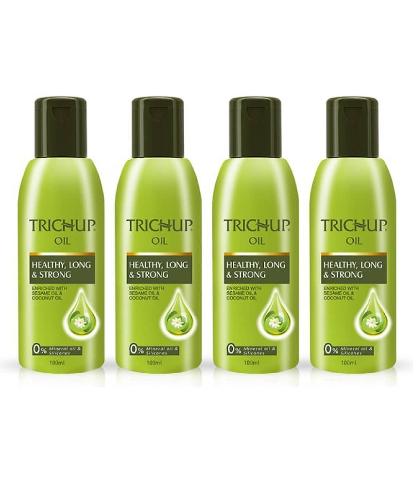 Trichup Hair Growth Oil 100 ml Each (Pack of 4)