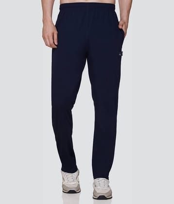 Zeffit Navy Cotton Blend Men's Sports Trackpants ( Pack of 1 )
