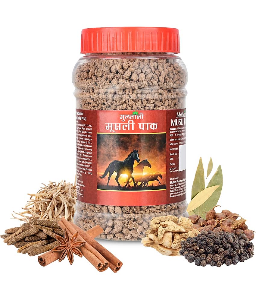 Multani Musli Pak Ayurvedic Men's Tonic For Strength, Immunity, Vitality & Wellness 250gm