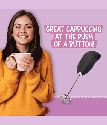 Milk Wand Mixer Frother for Latte Coffee Hot Milk, Milk Frother for Coffee, Egg Beater, Hand Blender, Coffee Beater