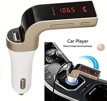 Car G7 LCD Bluetooth Car Charger FM Kit MP3 Transmitter USB Handsfree Mobile