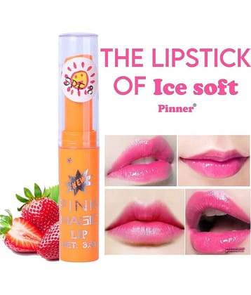 Play Run Pink glossy color changing Lip Gloss (Pack of 1)