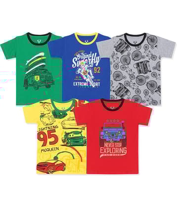 E1K Pack of 1 Baby Boys Cotton Polo T-Shirt ( Multicolor )