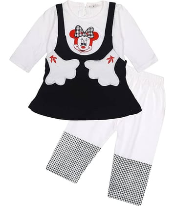 NammaBaby Baby Girls Cotton Blend Dresses ( Blue )