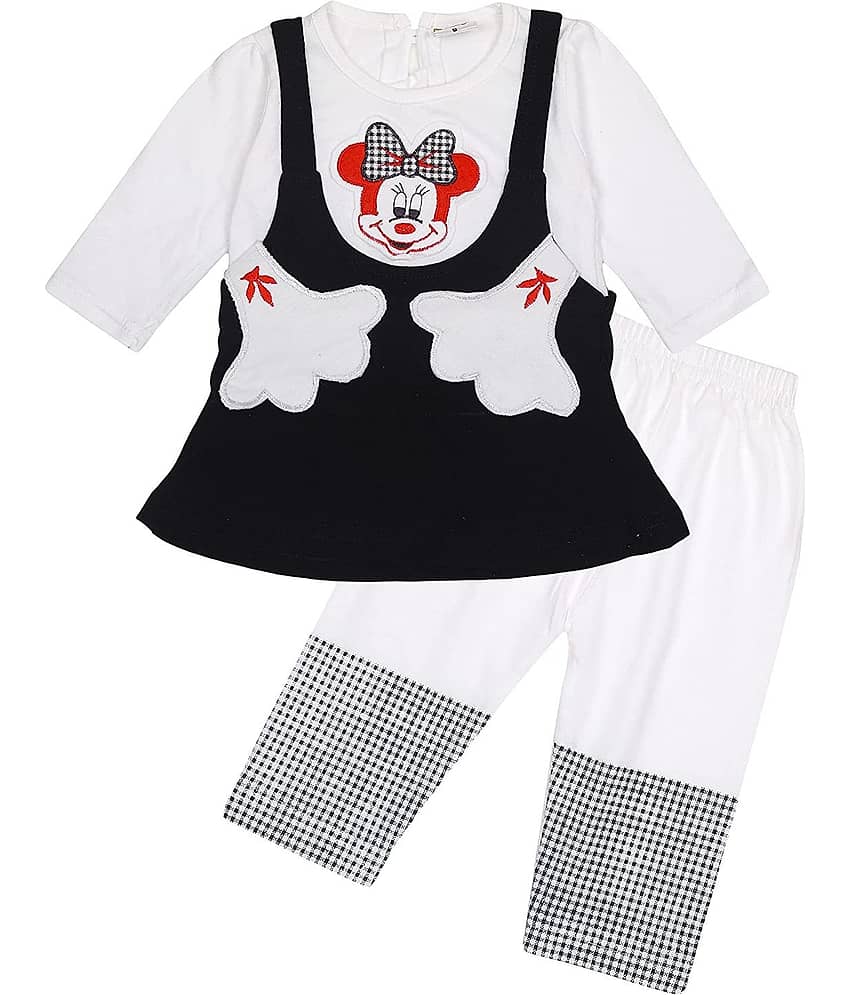 NammaBaby Baby Girls Cotton Blend Dresses ( Blue )