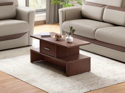 Lynet Coffee Table - Walnut Color