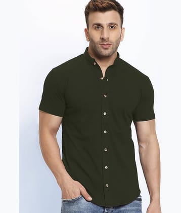 GESPO - Maroon Cotton Blend Regular Fit Men's Casual Shirt ( Pack of 1 )