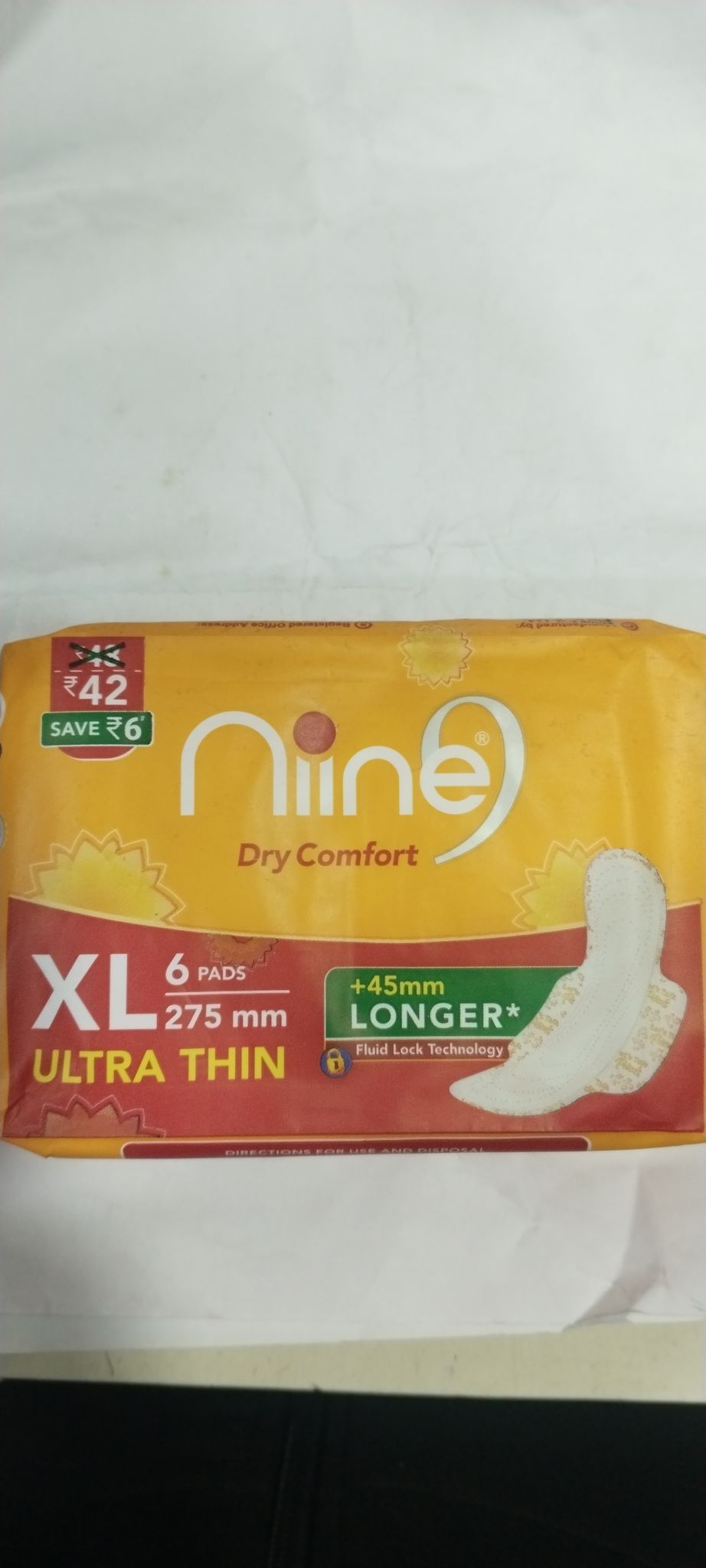 Nine dry comfort XL ultra thin longer 