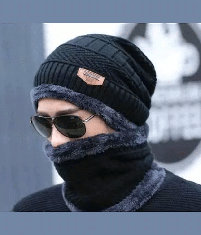 Infispace Brown Cotton Men's Cap ( Pack of 1 )