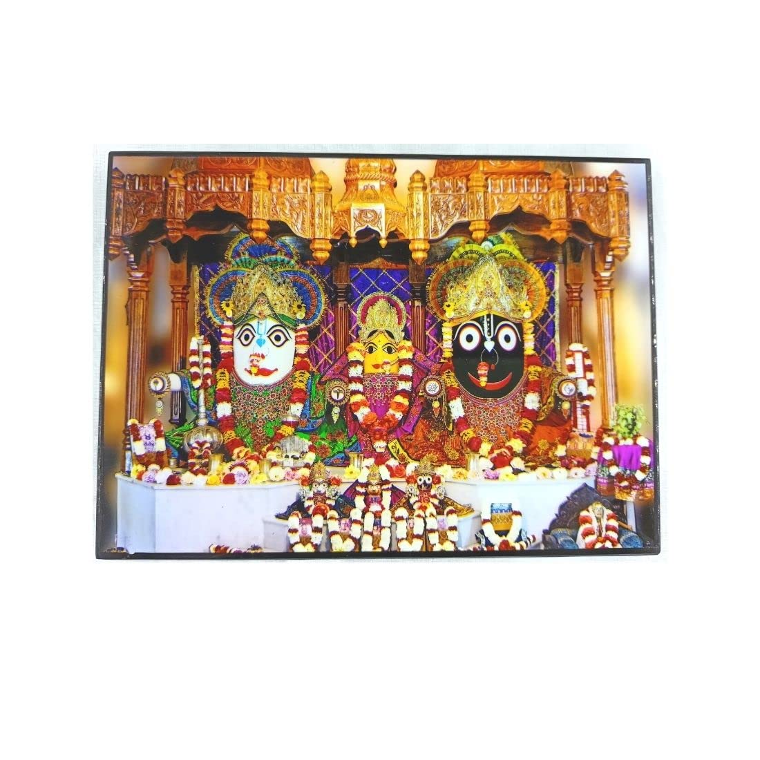 MAYAPURI Lord Jagannath Photo Frame for Wall & Table Decoration (7x5 inches)