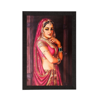 Pretty Ragini Matt Textured UV Art Painting