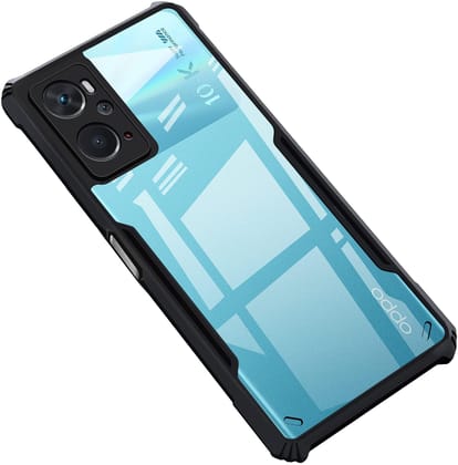 PLUGTECH Slim Shockproof Case | Matte Black Soft | Drop Protection | Precise Cutouts | Premium Mobile Cover for Oppo K10 4G, Oppo A76, Oppo A96, Realme 9i 4G PLUGTECH Slim Shockproof Case | Matte Black Soft | Drop Protection | Precise Cutouts | Premium Mobile Cover for Oppo K10 4G, Oppo A76, Oppo A96, Realme 9i 4G